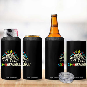 Easter Dinosaur 4 in 1 Can Cooler Tumbler Kids Eggasaurus Easter Stegosaurus Dino Toddler Boys TS10 Print Your Wear