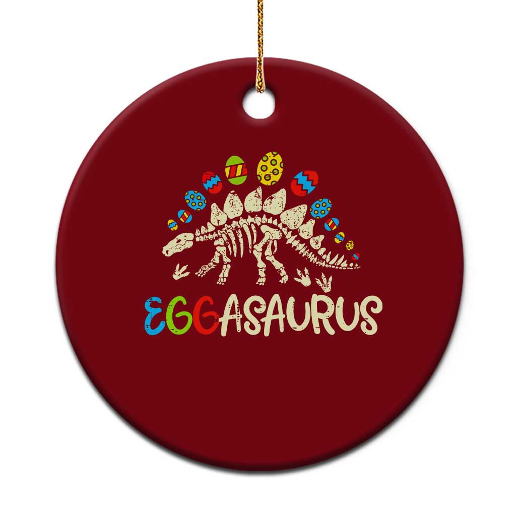 Easter Dinosaur Ceramic Ornament Kids Eggasaurus Easter Stegosaurus Dino Toddler Boys TS10 1pc Red Print Your Wear