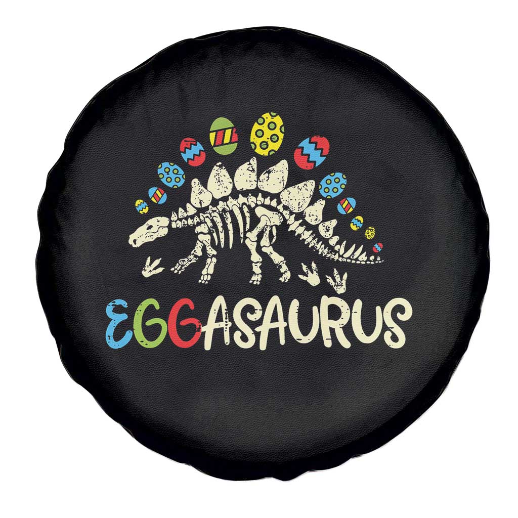Easter Dinosaur Spare Tire Cover Kids Eggasaurus Easter Stegosaurus Dino Toddler Boys TS10 Print Your Wear
