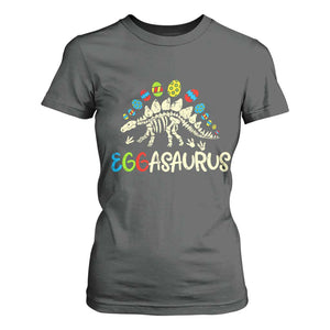 Easter Dinosaur T Shirt For Women Kids Eggasaurus Easter Stegosaurus Dino Toddler Boys TS10 Dark Heather Print Your Wear