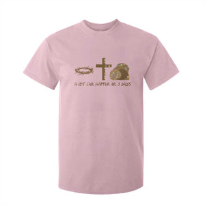 Christian Easter T Shirt For Kid A Lot Can Happen In Three Days TS10 Light Pink Print Your Wear