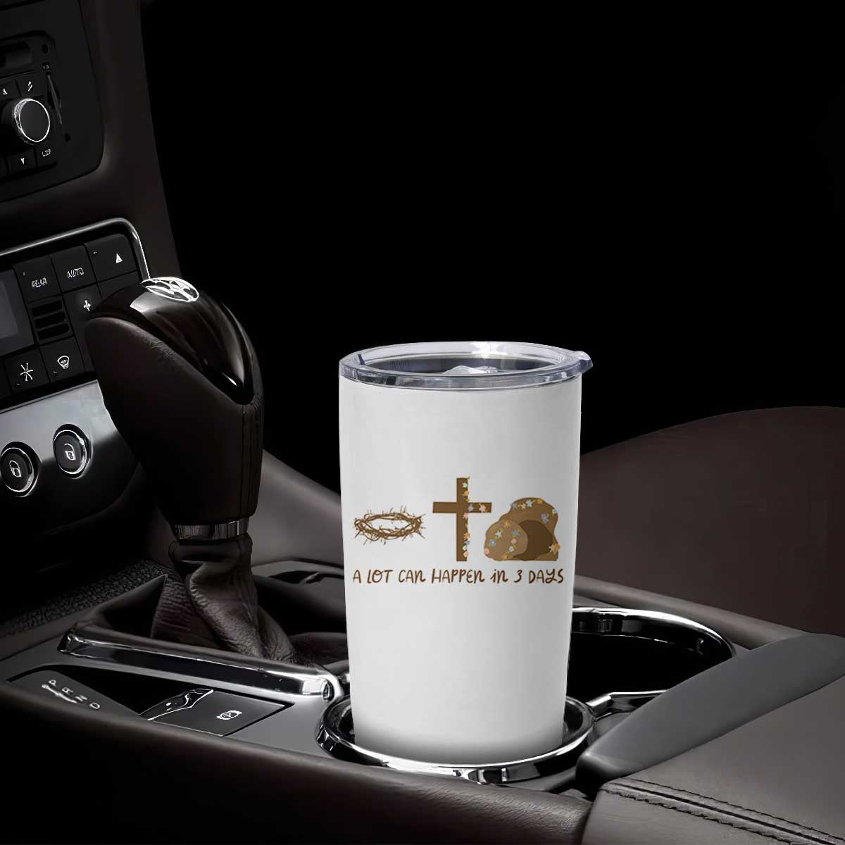 Christian Easter Tumbler Cup A Lot Can Happen In Three Days TS10 Print Your Wear
