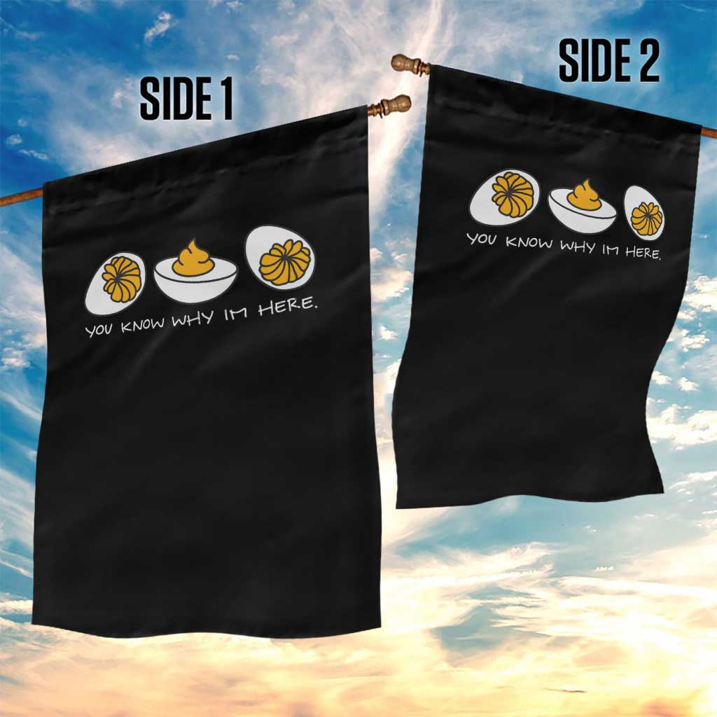 Funny Easter Garden Flag You Know Why Im Here TS10 Print Your Wear