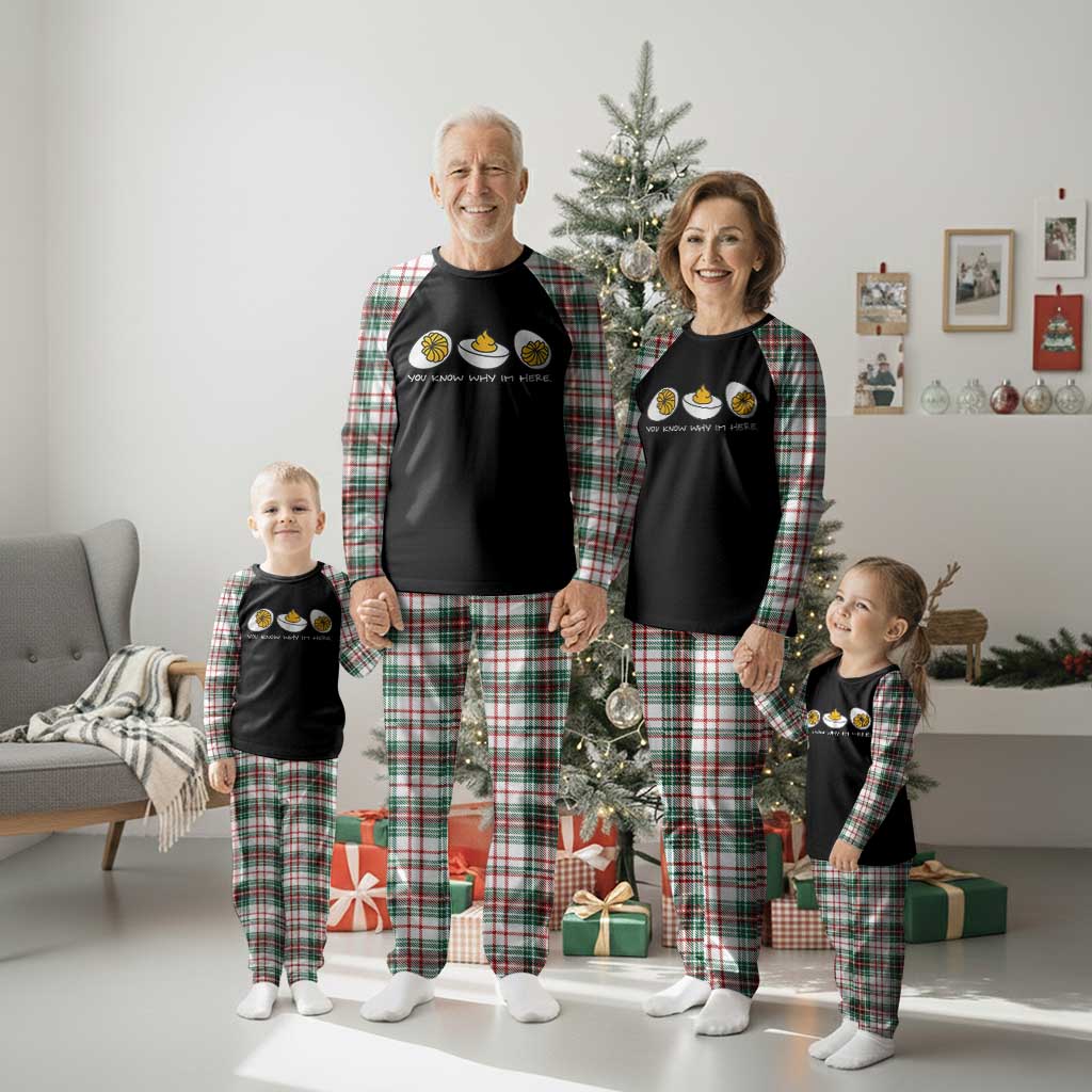 Funny Easter Plaid Pajama Set You Know Why Im Here TS10 Christmas Plaid Print Your Wear