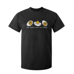 Funny Easter T Shirt For Kid You Know Why Im Here TS10 Black Print Your Wear