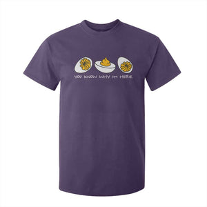 Funny Easter T Shirt For Kid You Know Why Im Here TS10 Purple Print Your Wear