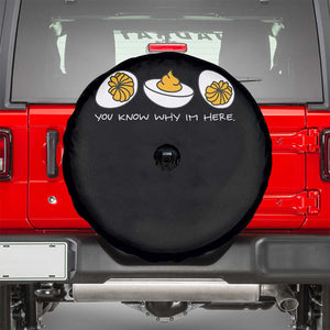 Funny Easter Spare Tire Cover You Know Why Im Here TS10 Black Print Your Wear