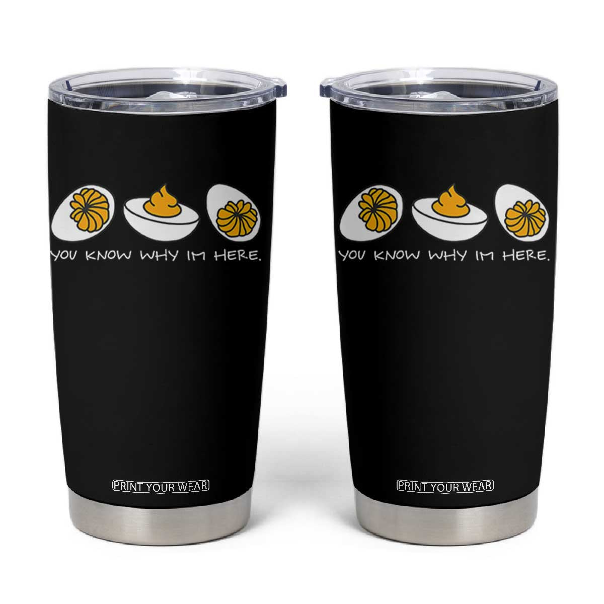 Funny Easter Tumbler Cup You Know Why Im Here TS10 Black Print Your Wear