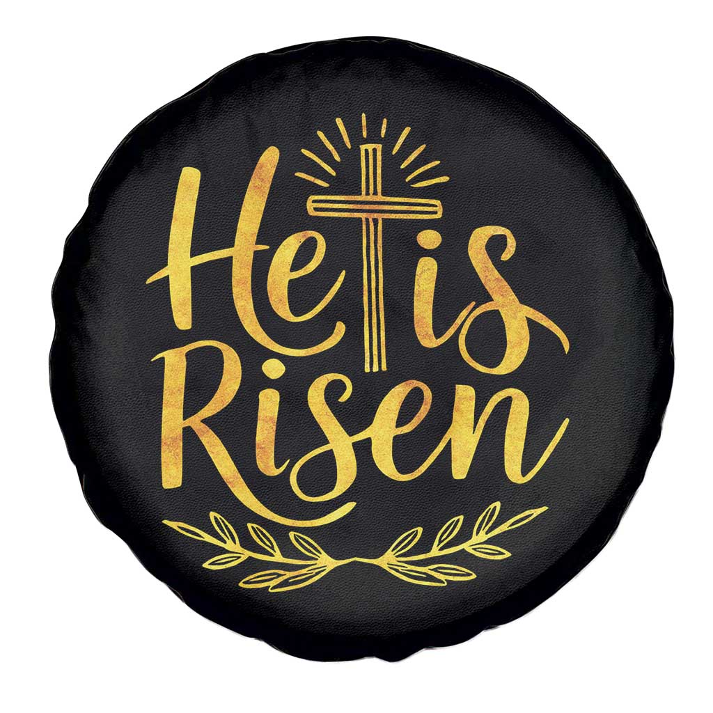 He Is Risen Spare Tire Cover Jesus Easter Religious Christians TS10 Print Your Wear