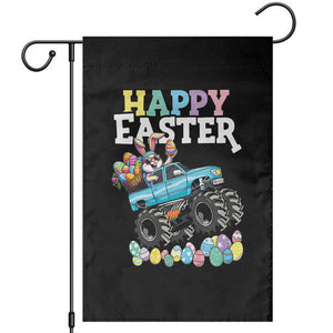 Boys Happy Easter Bunny Monster Truck Garden Flag Eggs Cool Rabbit Car Lovers Toddler TS10 Black Print Your Wear