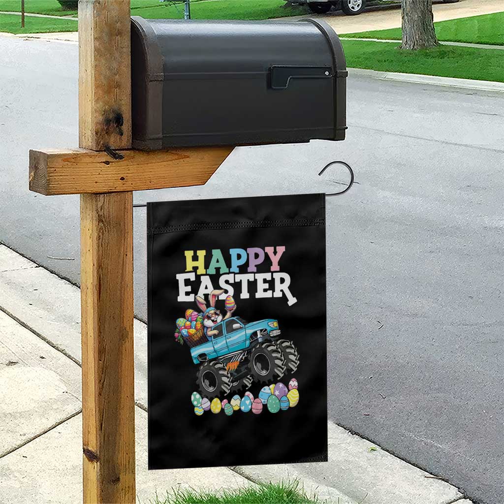 Boys Happy Easter Bunny Monster Truck Garden Flag Eggs Cool Rabbit Car Lovers Toddler TS10 Print Your Wear
