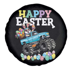 Boys Happy Easter Bunny Monster Truck Spare Tire Cover Eggs Cool Rabbit Car Lovers Toddler TS10 Print Your Wear