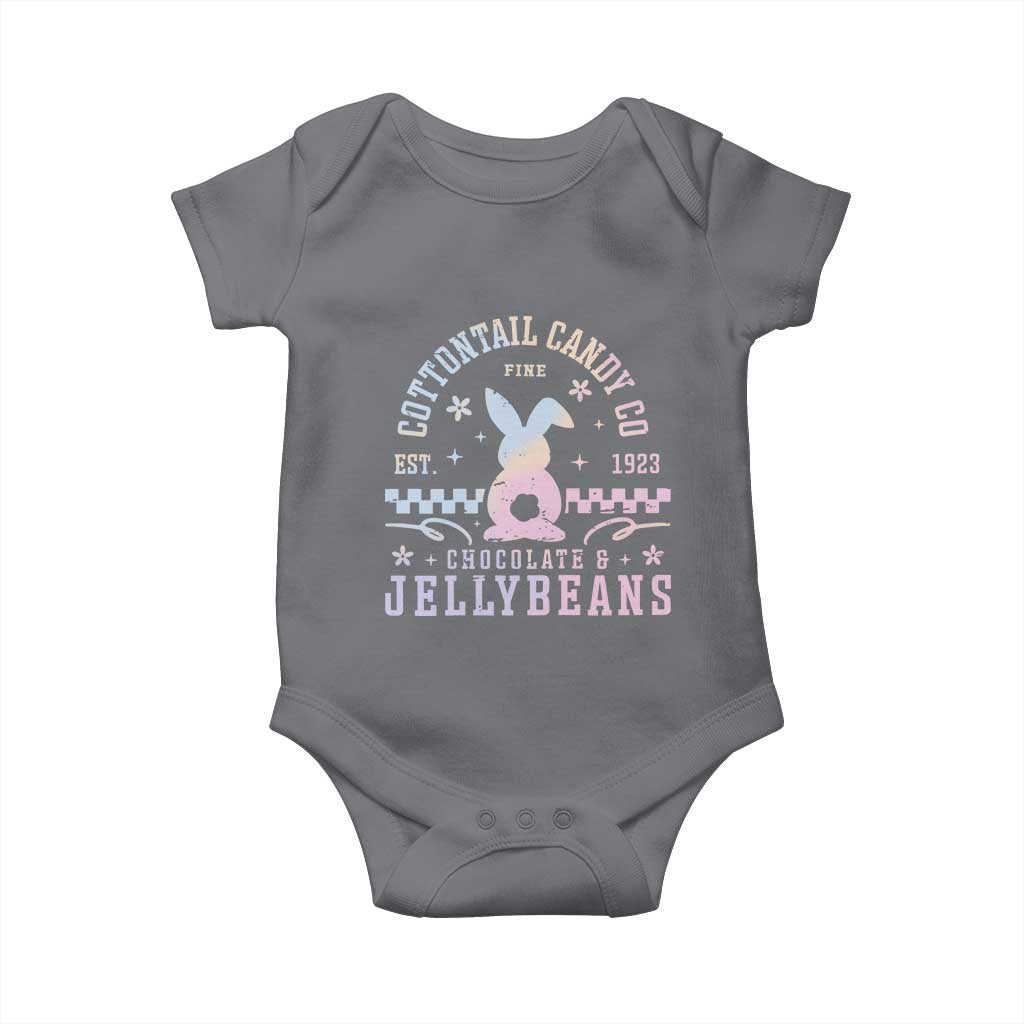Cottontail Candy Company Easter Baby Onesie Carrot Bunny Rabbit Family Matching TS10 Charcoal Print Your Wear
