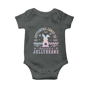 Cottontail Candy Company Easter Baby Onesie Carrot Bunny Rabbit Family Matching TS10 Dark Heather Print Your Wear