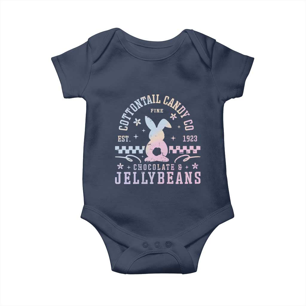 Cottontail Candy Company Easter Baby Onesie Carrot Bunny Rabbit Family Matching TS10 Navy Print Your Wear