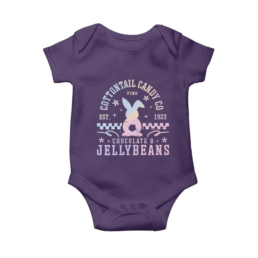 Cottontail Candy Company Easter Baby Onesie Carrot Bunny Rabbit Family Matching TS10 Purple Print Your Wear