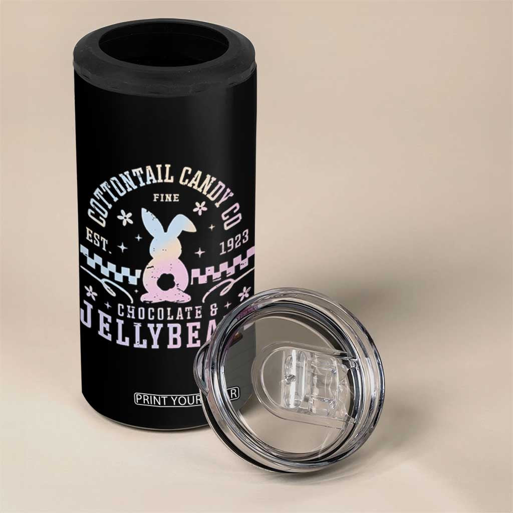 Cottontail Candy Company Easter 4 in 1 Can Cooler Tumbler Carrot Bunny Rabbit Family Matching TS10 Print Your Wear