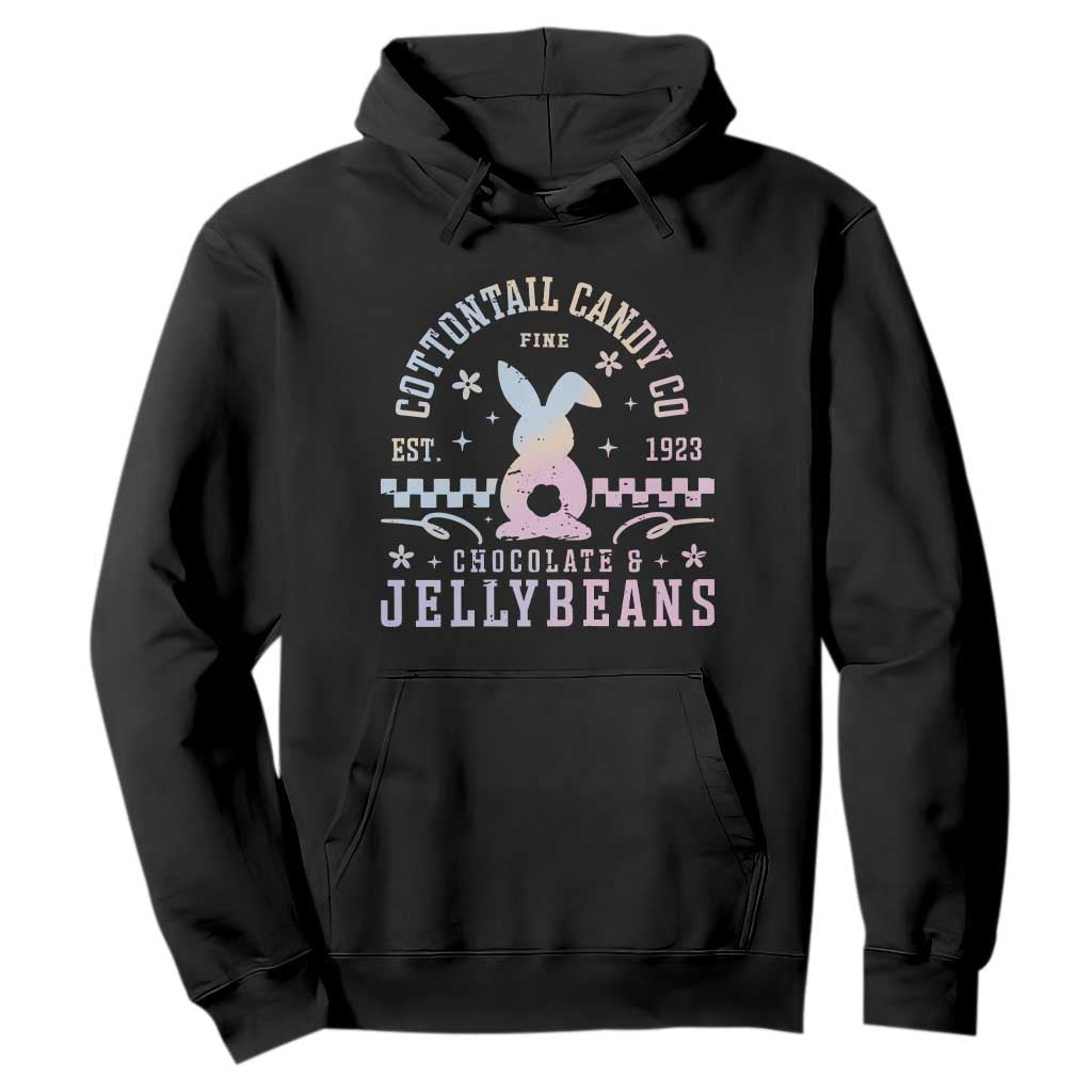 Cottontail Candy Company Easter Hoodie Carrot Bunny Rabbit Family Matching TS10 Black Print Your Wear