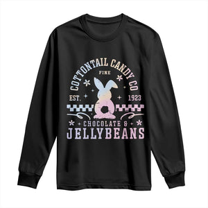 Cottontail Candy Company Easter Long Sleeve Shirt Carrot Bunny Rabbit Family Matching TS10 Black Print Your Wear