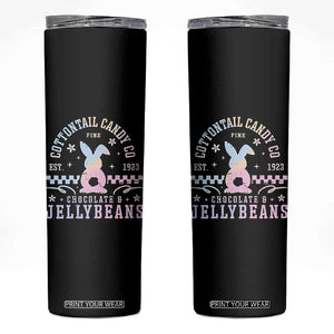 Cottontail Candy Company Easter Skinny Tumbler Carrot Bunny Rabbit Family Matching TS10 Black Print Your Wear