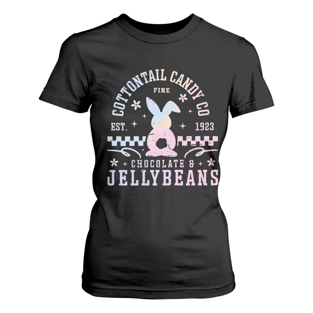 Cottontail Candy Company Easter T Shirt For Women Carrot Bunny Rabbit Family Matching TS10 Black Print Your Wear