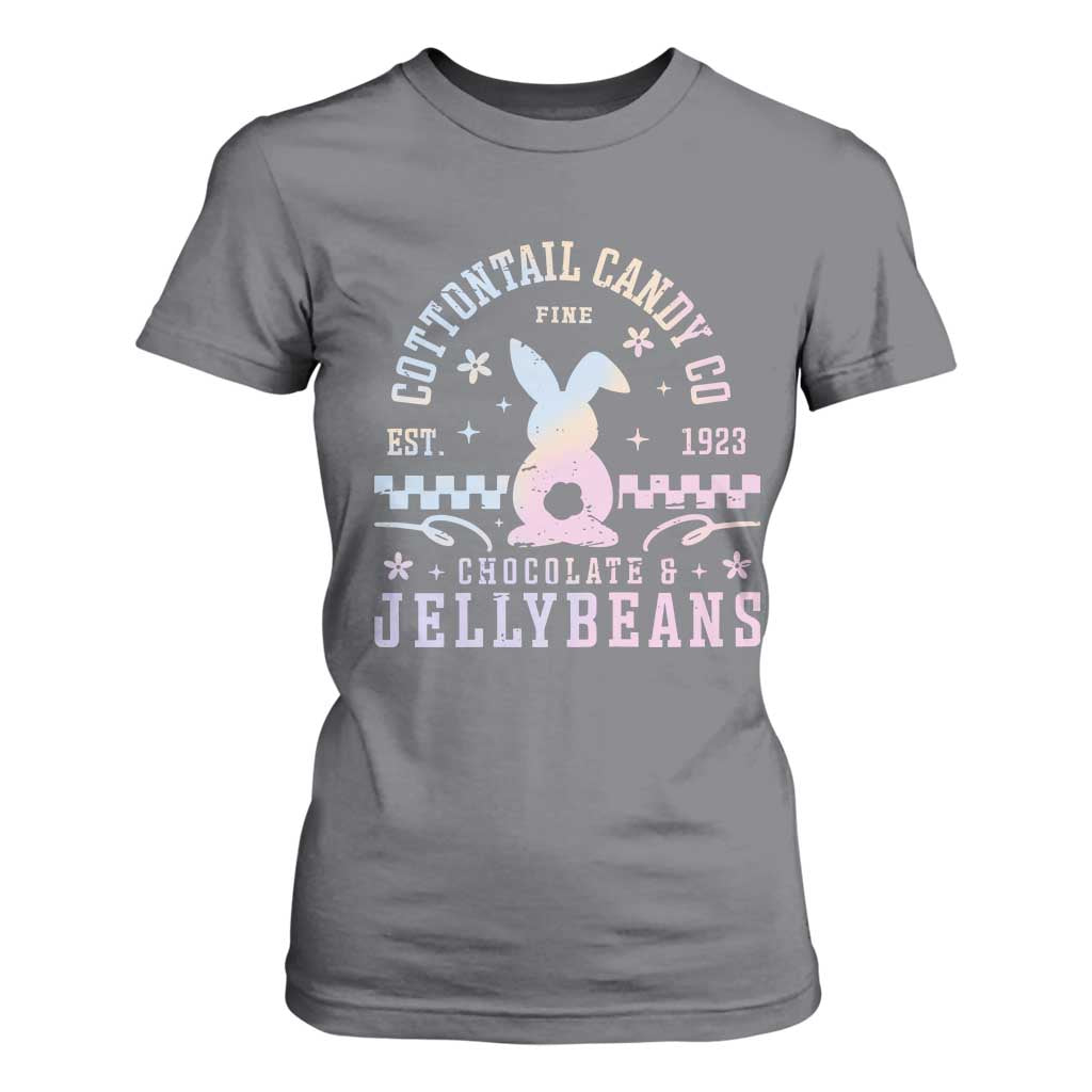 Cottontail Candy Company Easter T Shirt For Women Carrot Bunny Rabbit Family Matching TS10 Charcoal Print Your Wear