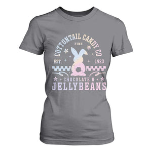 Cottontail Candy Company Easter T Shirt For Women Carrot Bunny Rabbit Family Matching TS10 Charcoal Print Your Wear