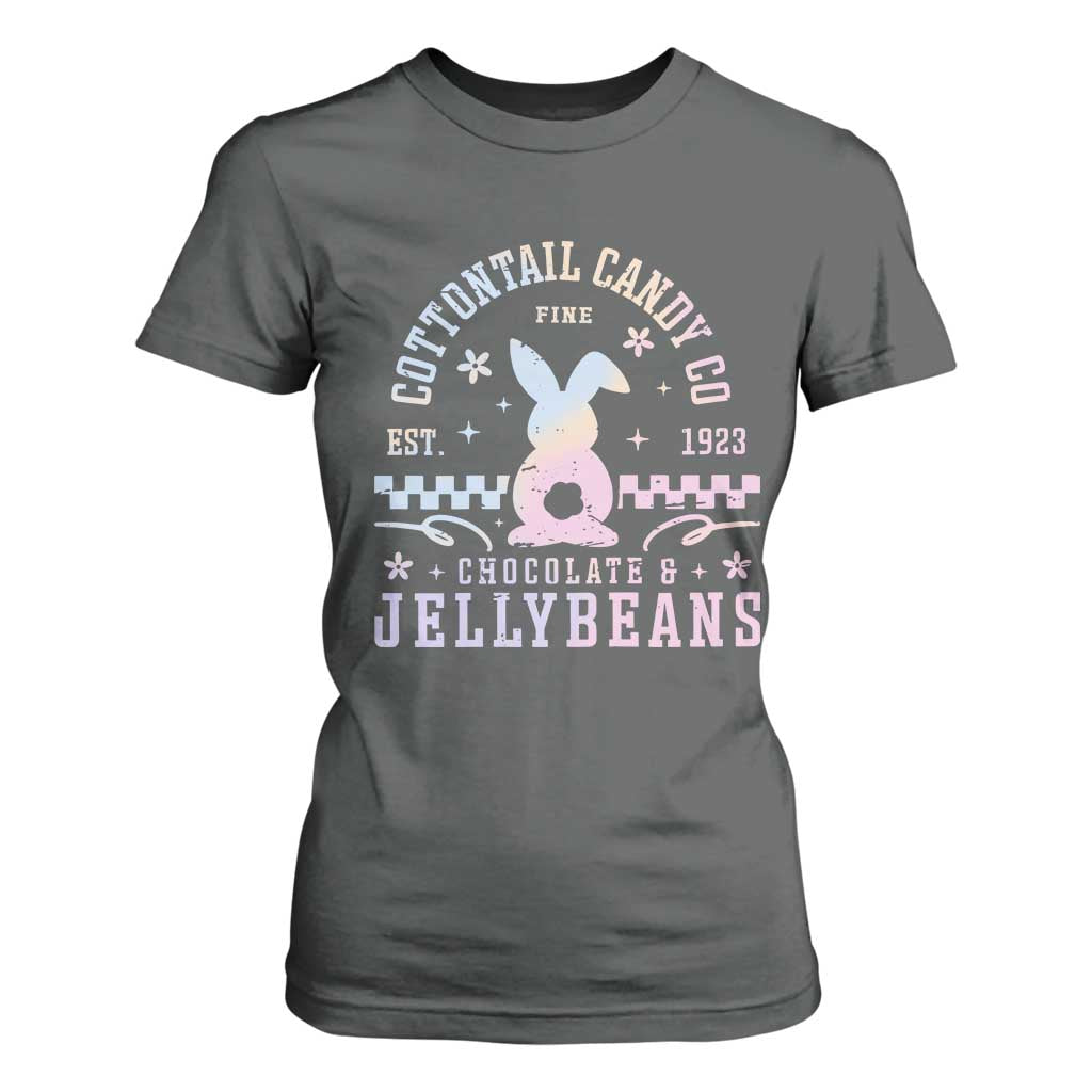Cottontail Candy Company Easter T Shirt For Women Carrot Bunny Rabbit Family Matching TS10 Dark Heather Print Your Wear
