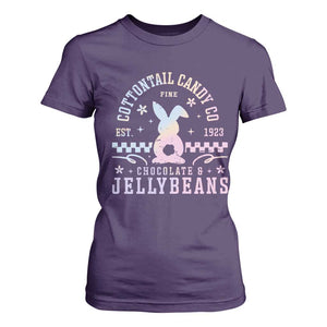 Cottontail Candy Company Easter T Shirt For Women Carrot Bunny Rabbit Family Matching TS10 Purple Print Your Wear