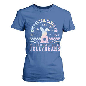 Cottontail Candy Company Easter T Shirt For Women Carrot Bunny Rabbit Family Matching TS10 Royal Blue Print Your Wear