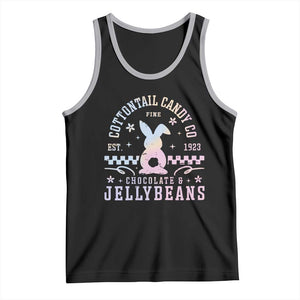 Cottontail Candy Company Easter Tank Top Carrot Bunny Rabbit Family Matching TS10 Black Athletic Heather Print Your Wear