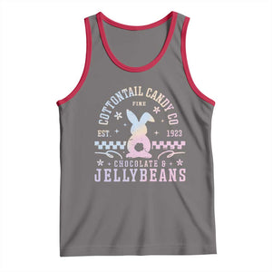 Cottontail Candy Company Easter Tank Top Carrot Bunny Rabbit Family Matching TS10 Deep Heather Red Print Your Wear