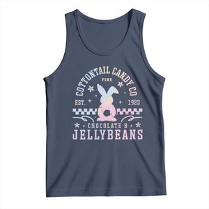 Cottontail Candy Company Easter Tank Top Carrot Bunny Rabbit Family Matching TS10 Navy Print Your Wear