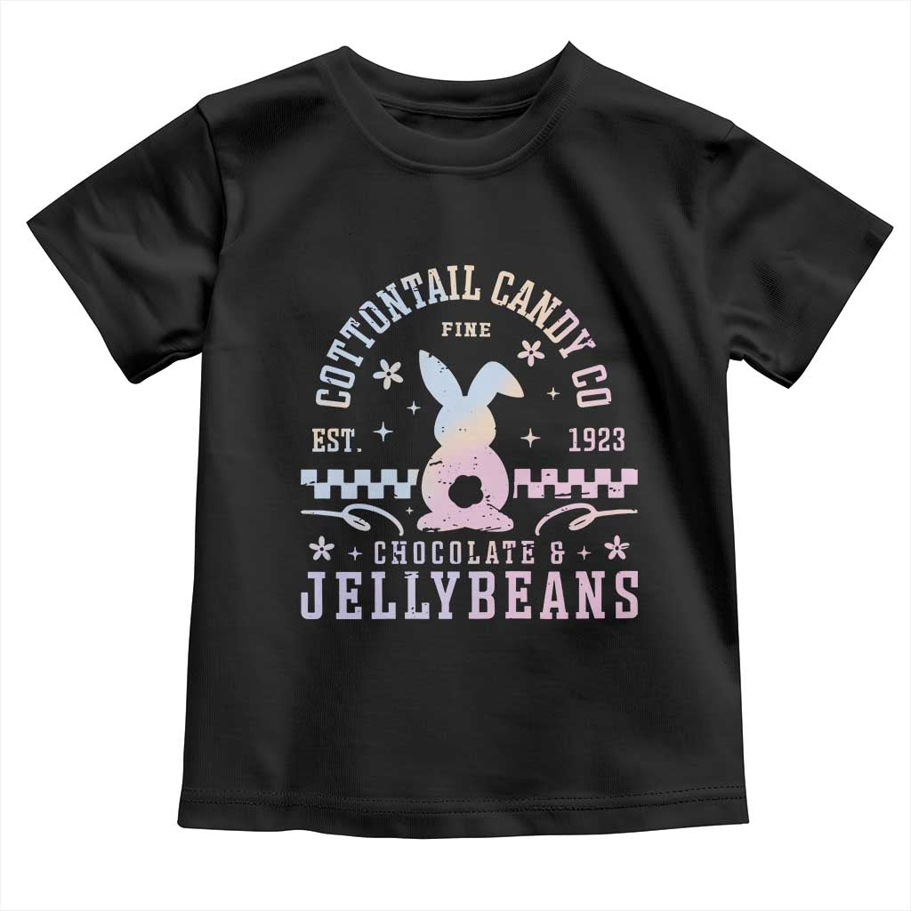 Cottontail Candy Company Easter Toddler T Shirt Carrot Bunny Rabbit Family Matching TS10 Black Print Your Wear