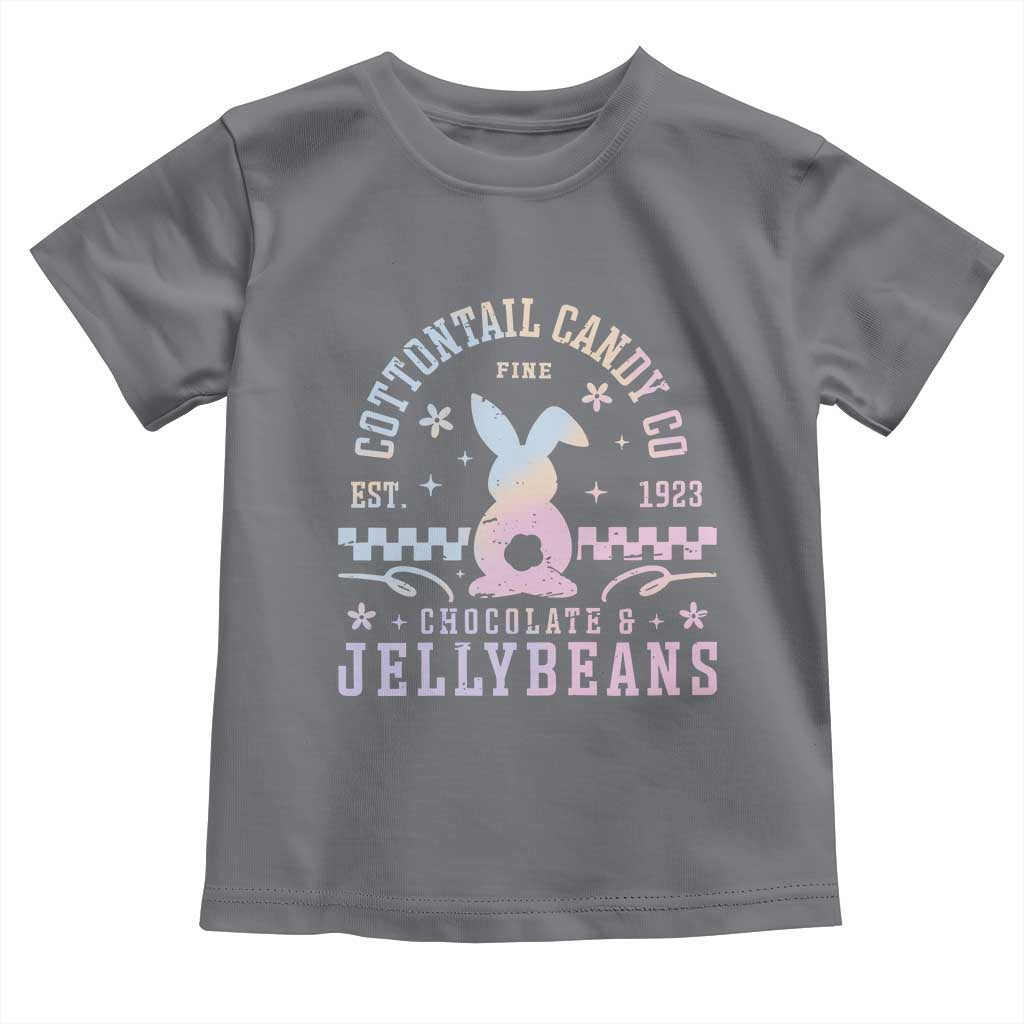 Cottontail Candy Company Easter Toddler T Shirt Carrot Bunny Rabbit Family Matching TS10 Charcoal Print Your Wear