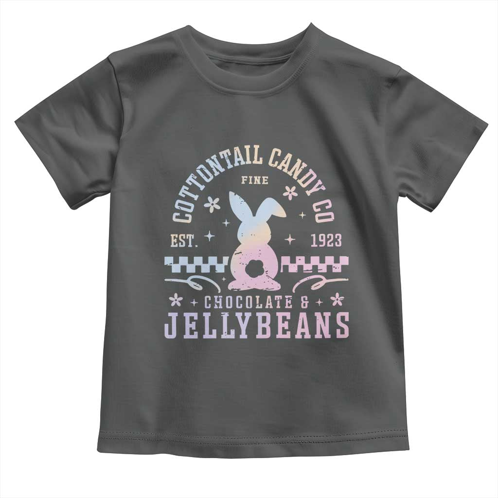 Cottontail Candy Company Easter Toddler T Shirt Carrot Bunny Rabbit Family Matching TS10 Dark Heather Print Your Wear