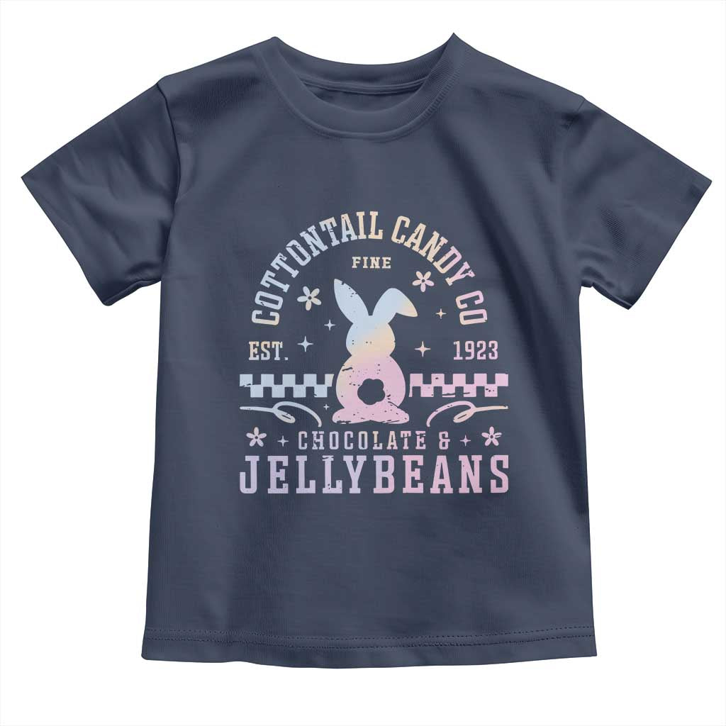 Cottontail Candy Company Easter Toddler T Shirt Carrot Bunny Rabbit Family Matching TS10 Navy Print Your Wear