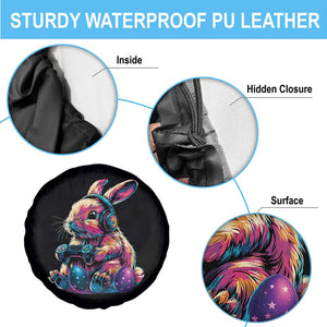 Gamer Rabbit Spare Tire Cover Cute Bunny Gaming Eggs Funny Video Games Easter TS10 Print Your Wear