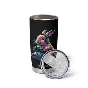 Gamer Rabbit Tumbler Cup Cute Bunny Gaming Eggs Funny Video Games Easter TS10 Print Your Wear