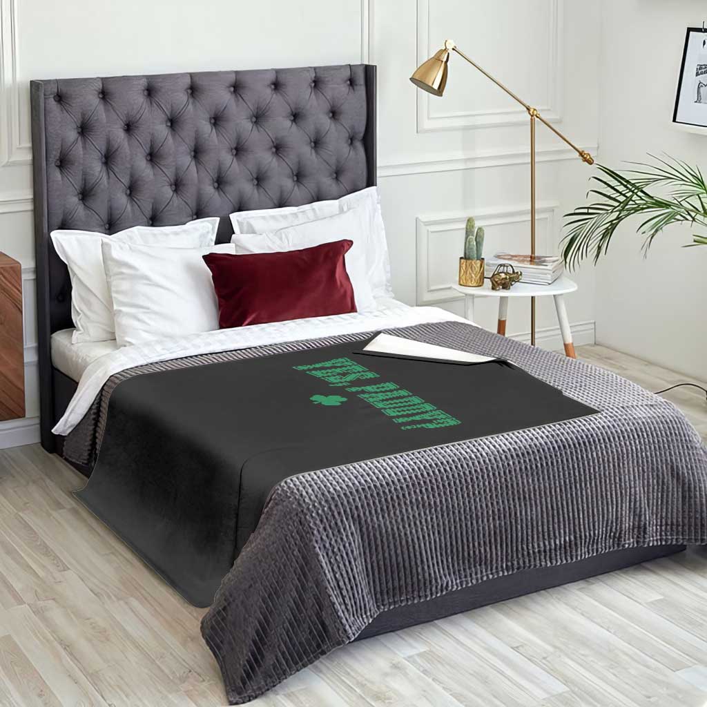 Yes Paddy Funny St Patricks Day Throw Blanket Shamrock Irish Girls TS10 Print Your Wear