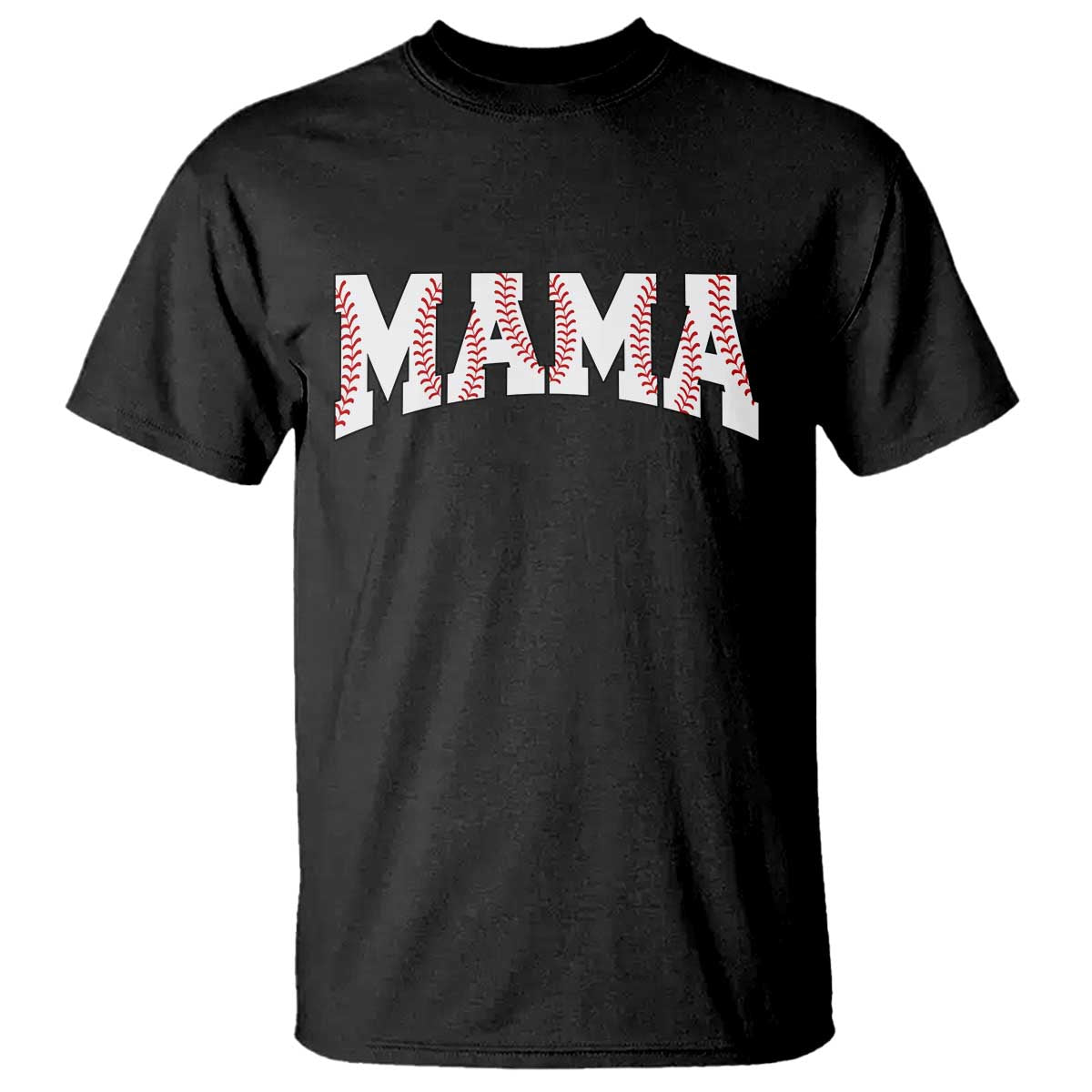 Baseball Mama T Shirt Retro Varsity Baseball Season Mom Raising Ballers TS10 Black Print Your Wear