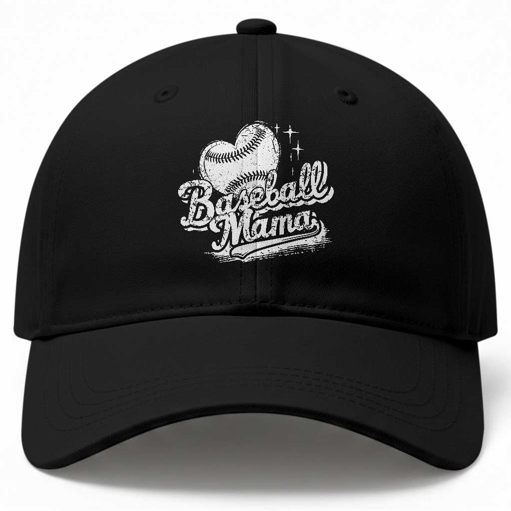 Baseball Mama Baseball Cap Baseball Season Mom Raising Ballers