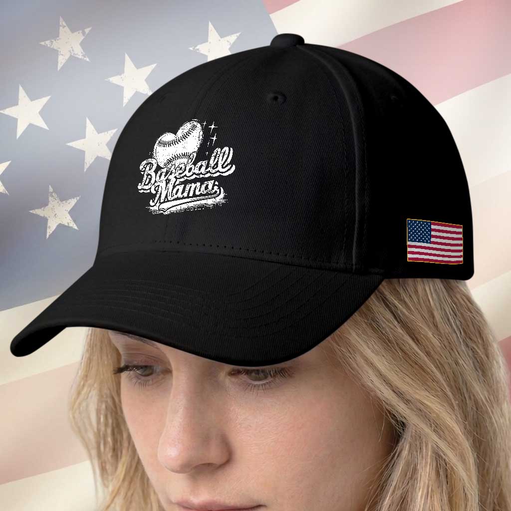 Baseball Mama Baseball Cap Baseball Season Mom Raising Ballers