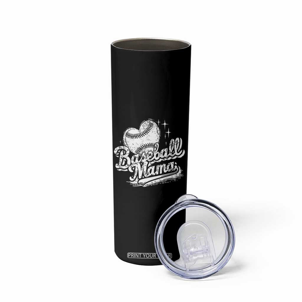 Baseball Mama Skinny Tumbler Baseball Season Mom Raising Ballers TS10 Print Your Wear
