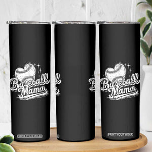Baseball Mama Skinny Tumbler Baseball Season Mom Raising Ballers TS10 Print Your Wear