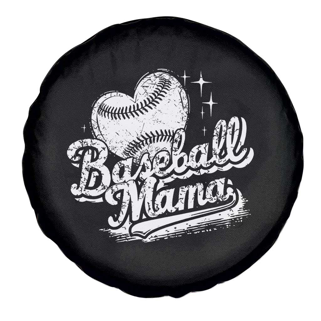 Baseball Mama Spare Tire Cover Baseball Season Mom Raising Ballers TS10 Print Your Wear