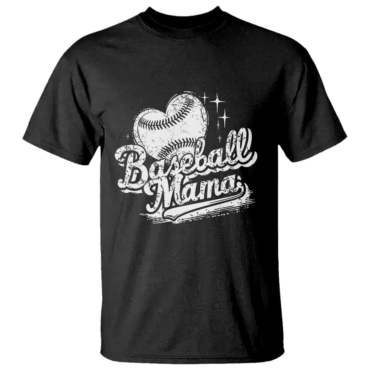 Baseball Mama T Shirt Baseball Season Mom Raising Ballers TS10 Black Print Your Wear