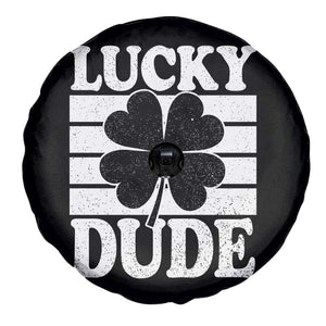 Funny Lucky Dude Spare Tire Cover Irish Boys St Patricks Day TS10 Print Your Wear
