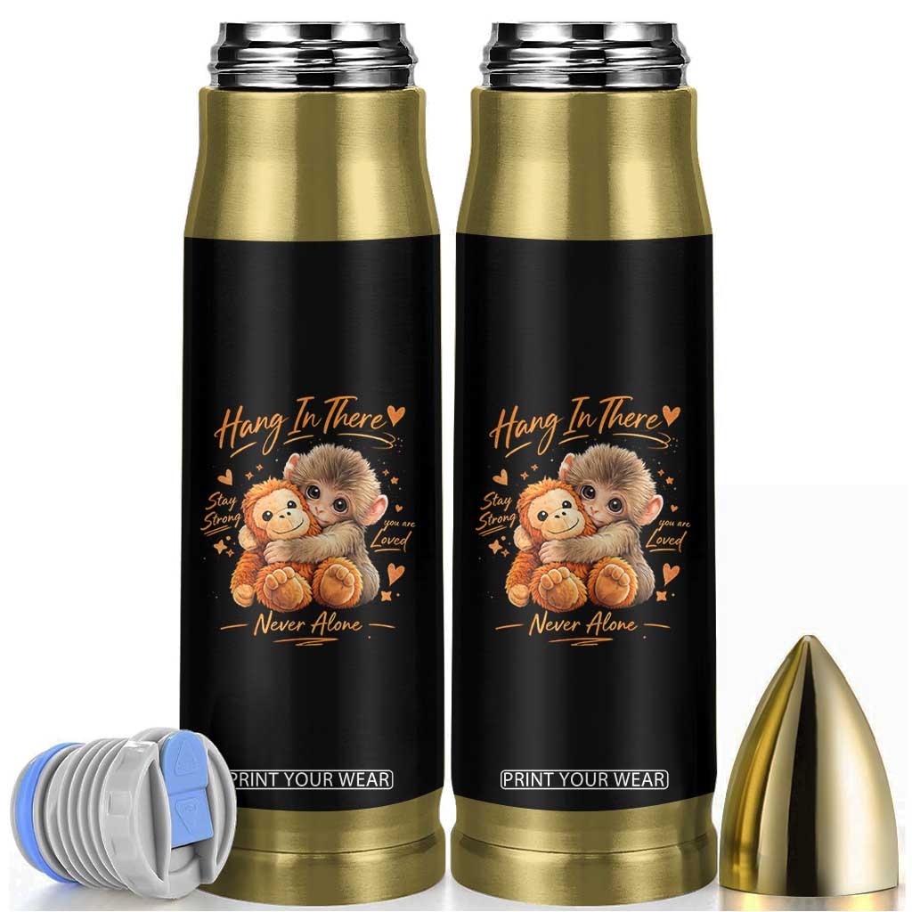 Cute Baby Monkey Punch Bullet Tumbler Adorable Emotional Graphic Little Punch TS10 Black Print Your Wear