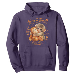 Cute Baby Monkey Punch Hoodie Adorable Emotional Graphic Little Punch TS10 Purple Print Your Wear